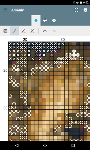 eCanvas for cross-stitch Screen 2