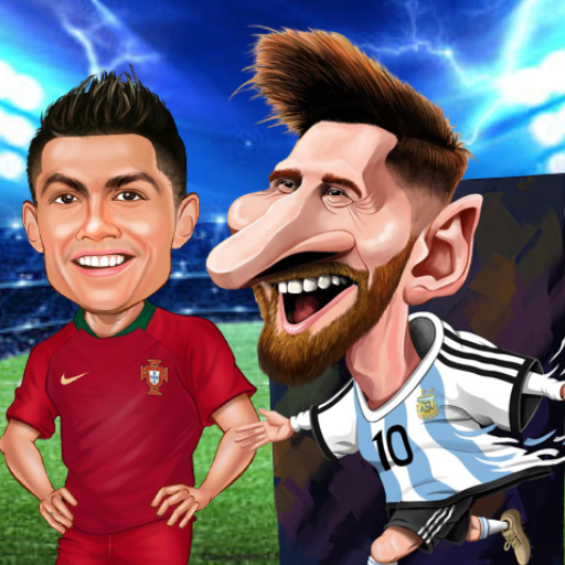Messi Ronaldo Funny Fly Games