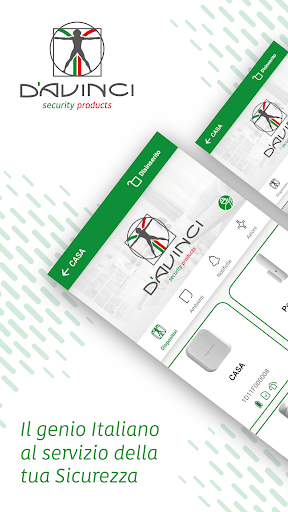 Android application D'AVINCI screenshort