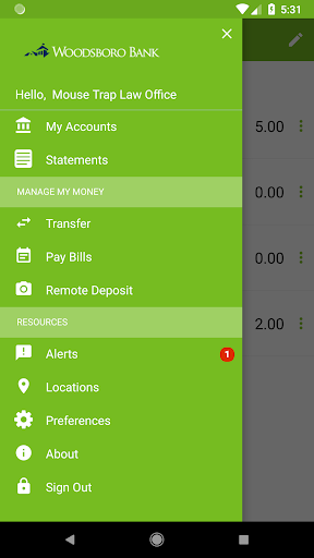 Woodsboro Bank Screen 2