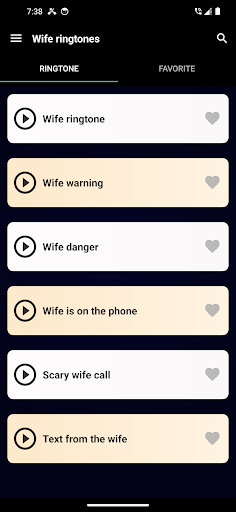 Wife ringtones Screen 2