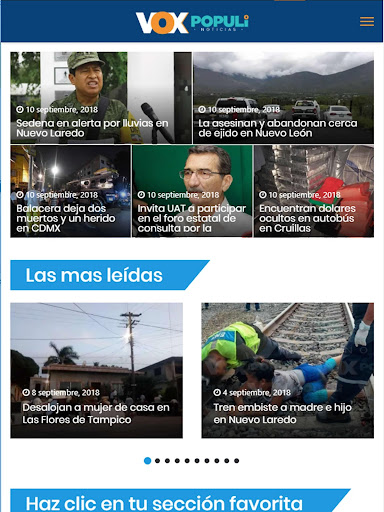 Vox Populi Noticias Screen 2