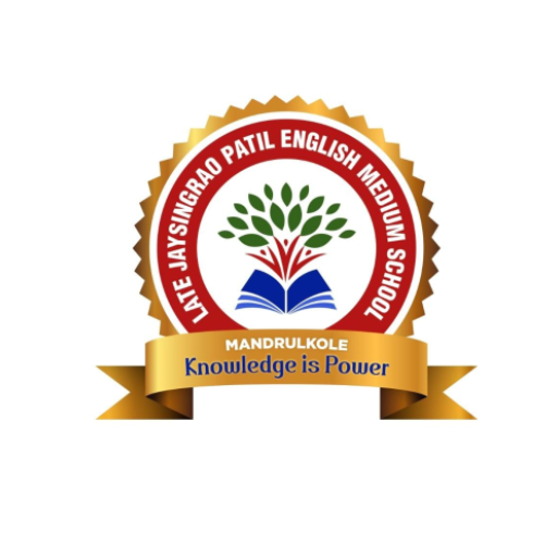 J P English Medium school logo