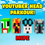 Cover Image of Unduh YouTuber Head Parkour! for Minecraft PE 1.8 APK