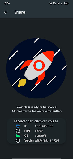 Photon - file share (FOSS) Screen 3