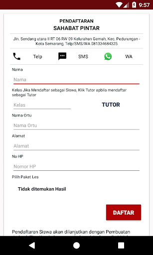 Bimbel Sahabat Pintar Screen 3