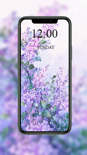 Android application Cute Girly Wallpaper screenshort