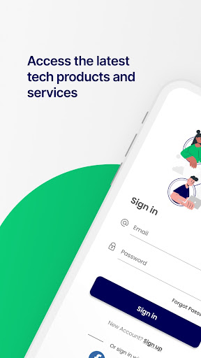 Android application Clicktick screenshort