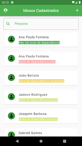 Saúde Idoso Screen 3