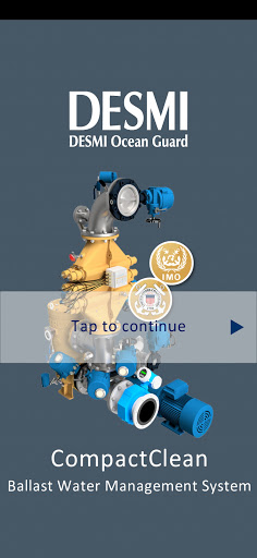 Android application DESMI CompactClean BWMS Servic screenshort