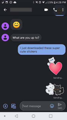 Créu Cat Animated Stickers Screen 3