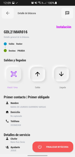 Android application eBita - Saltillo screenshort