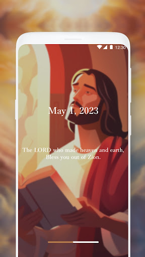 Android application Bible Verse screenshort