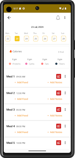 Android application Gymbox Fitness Studio screenshort