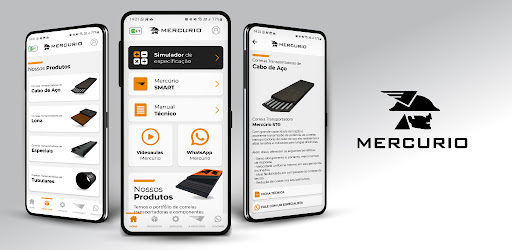 Android application Mercúrio screenshort