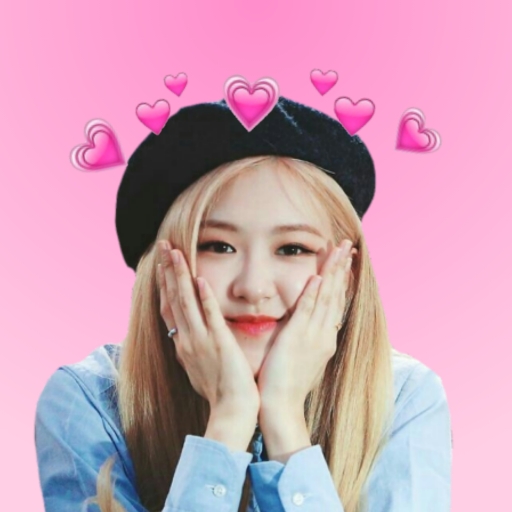 Rose Blackpink WAStickerApps logo