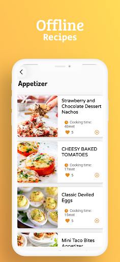 Screenshot of All Food Recipes Offline
