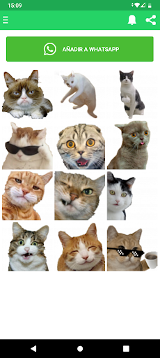 Stickers de gatos graciosos Screenshot 3 - AppWisp.com