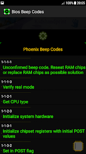 Computer POST And Bios Beep Codesスクリーンショット 7