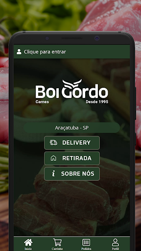 Android application Boi Gordo Carnes screenshort