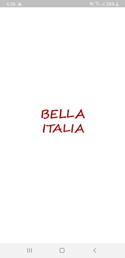Android application Bella Italia Saarwellingen screenshort