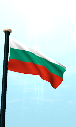 Bulgaria Flag 3D Free Screen 2