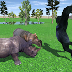 Wild Furious Rhino Simulator