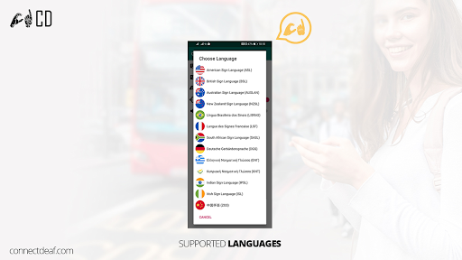 Connect Deaf Screen 3
