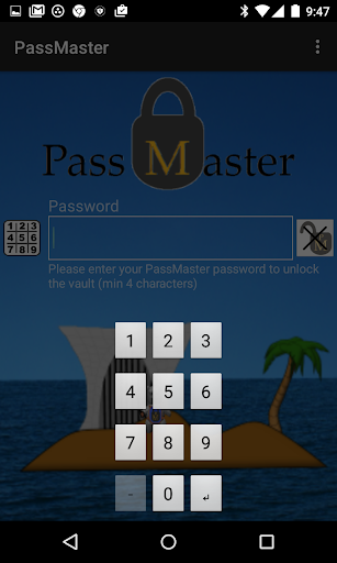 PassMaster Screen 2