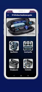 F9 Wireless Earphones guide