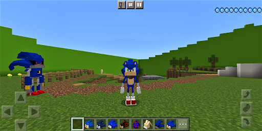 Super Sonic Minecraft Screen 2