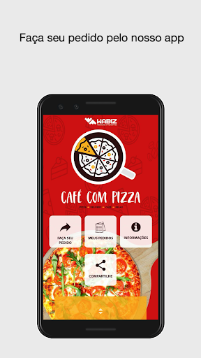 Android application Café com Pizza de Santos screenshort