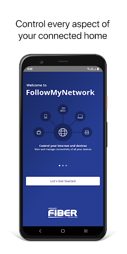 Android application FollowMyNetwork screenshort