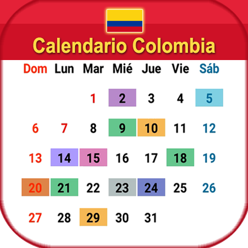 Calendario Festivos Colombia  Icon
