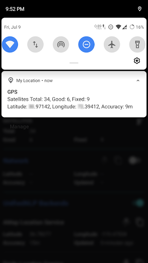 My Location Screen 3