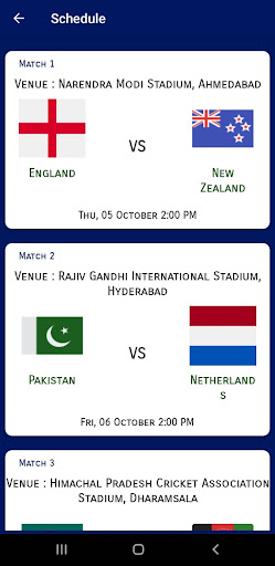 Android application T20 World Cup 2024 Live Score screenshort