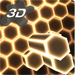 Cover Image of ダウンロード Honeycomb Cells Particles 3D L  APK
