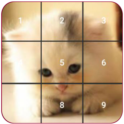 Cat puzzles Jigsaw, Slide 2048  Icon