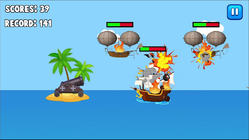 Android application Island Defender screenshort