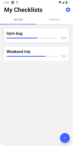 Android application Checkito screenshort
