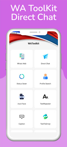 Android application ToolKit : Direct Chat screenshort