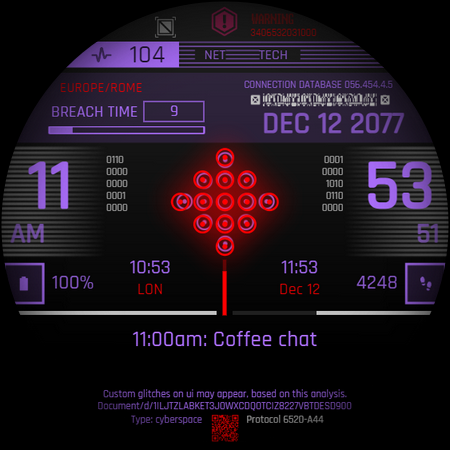 Cyberpunk Watch Face screenshot 14