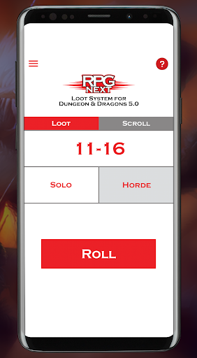 RPG Next DnD Loots Screen 2