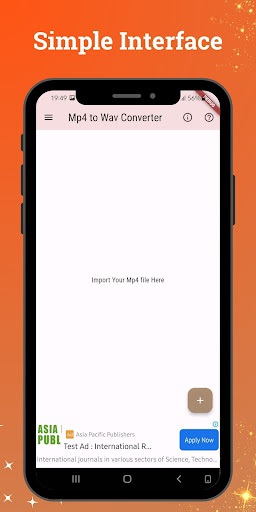 Mp4 to Wav Converter Screen 2