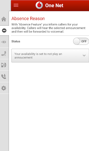 Vodafone One Net Screen 3