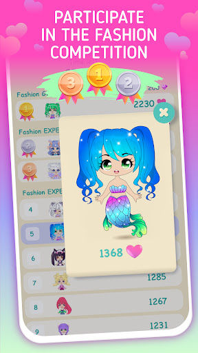 Chibi Dress Up Games for Girls screenshot 3