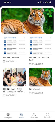 Android application Vũ Môn eOffice screenshort
