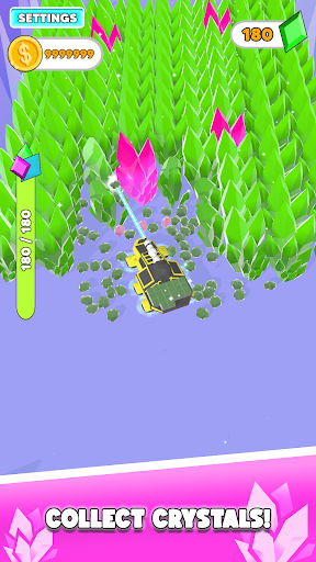 Android application Laser Miner 3D screenshort