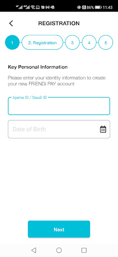FRiENDi PAY Screen 3