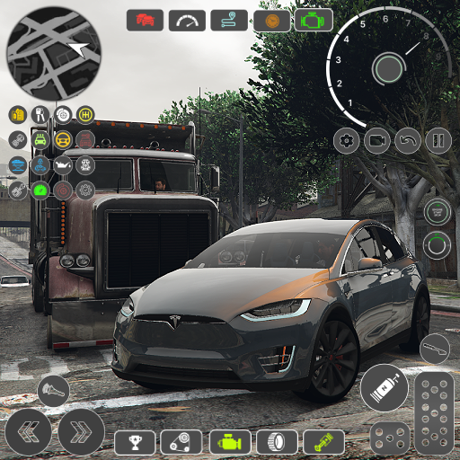 Model X: Electro Cars Tesla logo